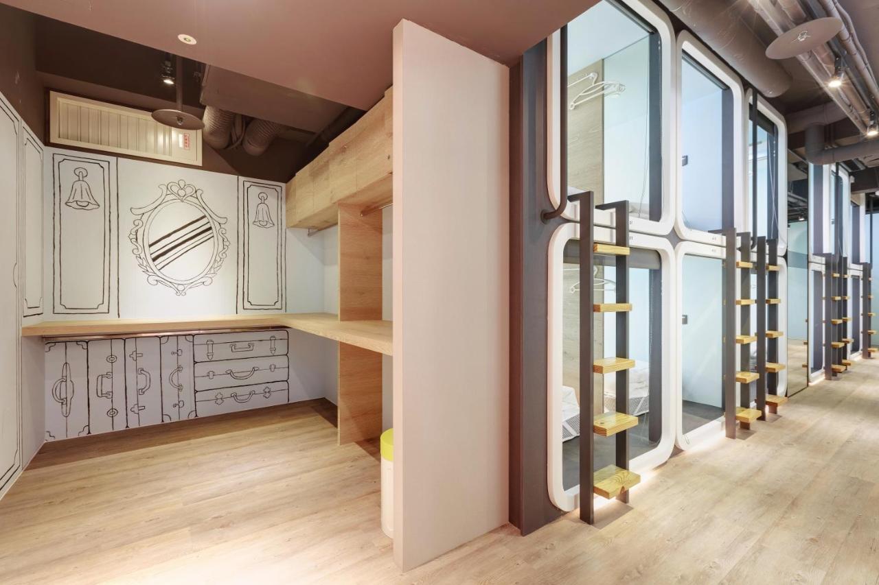 Taiwan Youth Hostel & Capsule Hotel Taipei Luaran gambar