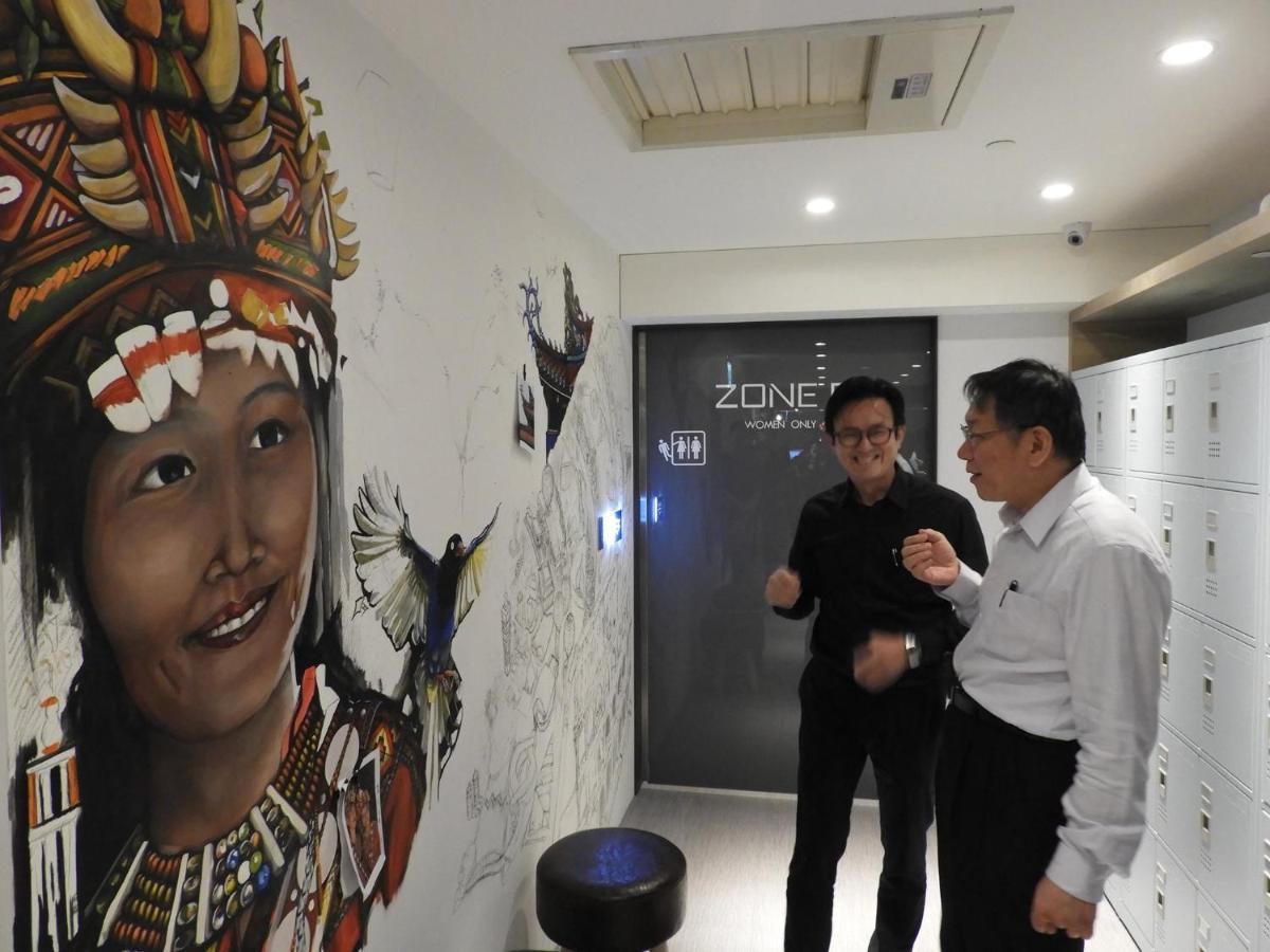 Taiwan Youth Hostel & Capsule Hotel Taipei Luaran gambar