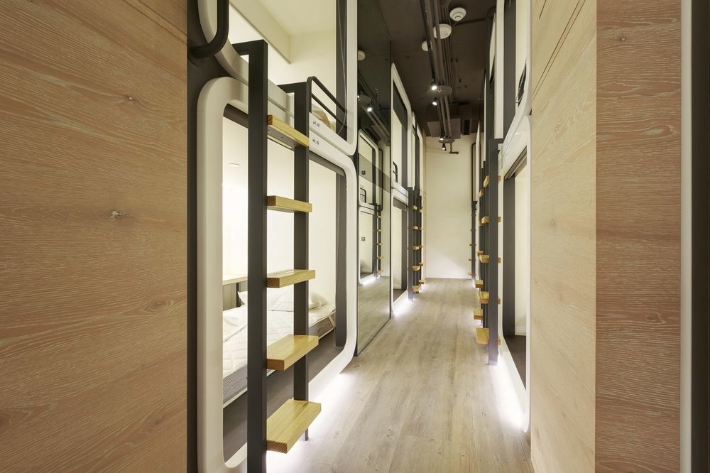 Taiwan Youth Hostel & Capsule Hotel Taipei Luaran gambar