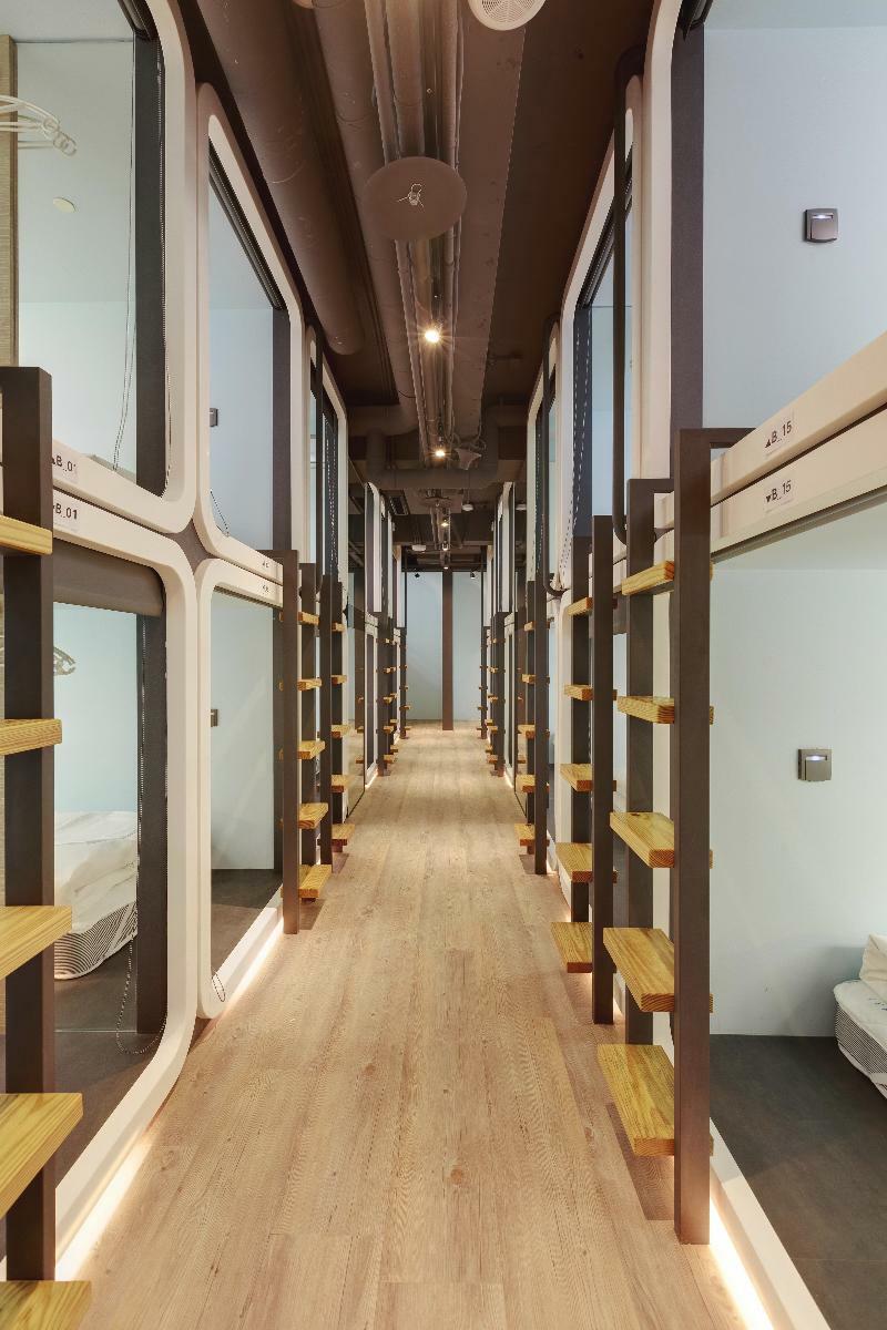 Taiwan Youth Hostel & Capsule Hotel Taipei Luaran gambar